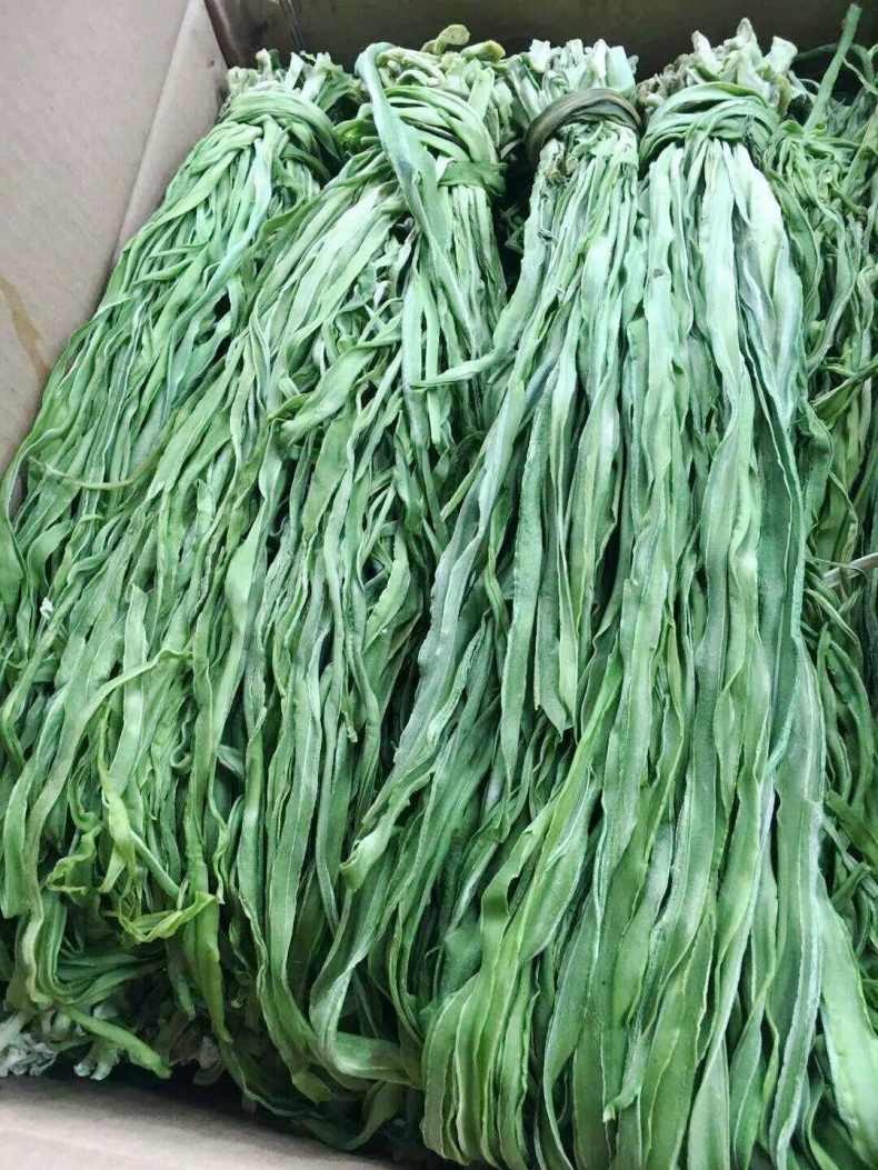 界首助农馆一级无叶贡菜干新鲜苔菜苔干脱水蔬菜干货火锅食材农家特产