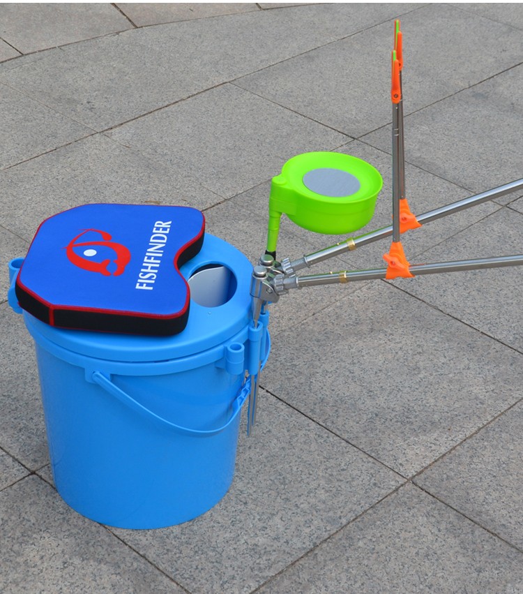 钓鱼桶可坐多功能鱼箱可坐凳子加厚钓箱简易装鱼桶钓桶钓椅凳加厚简易