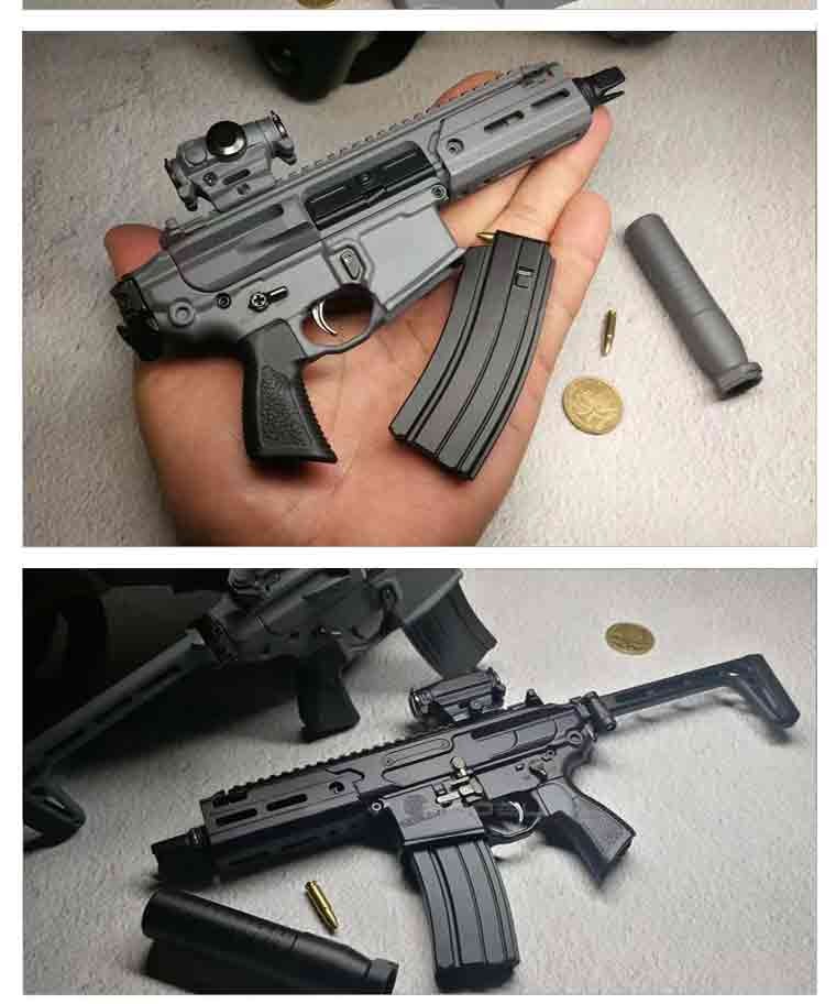 新品135抛壳mcx合金枪模卡宾枪全拆卸金属收藏摆件玩具不可发射mcx弹