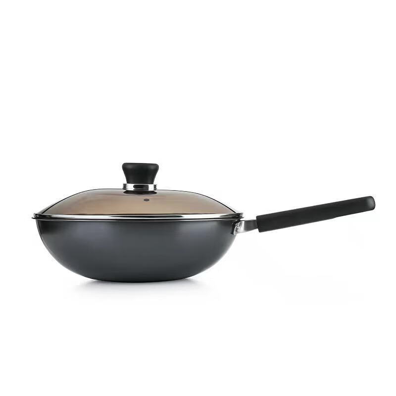 服装百货官网价688元康宁厨神系列精铁32cm炒锅一个