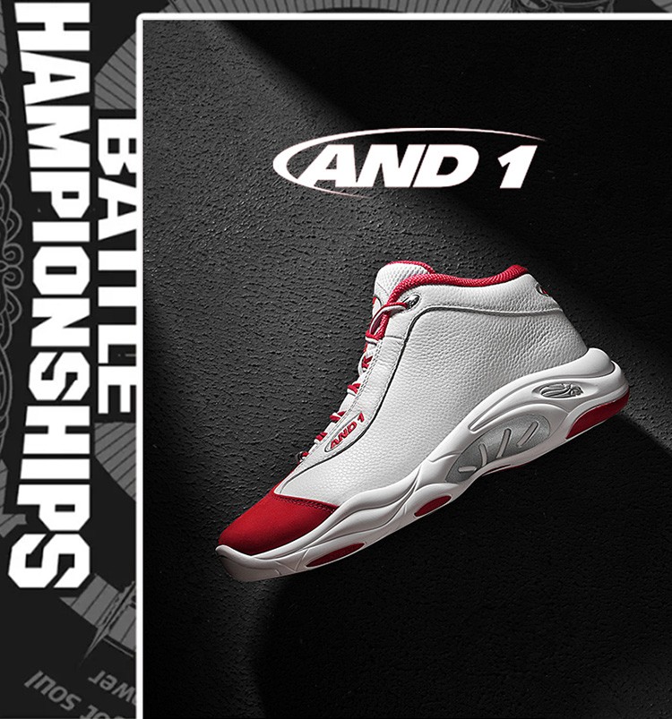 and1篮球鞋男taichi球鞋高帮中帮实战卡特运动鞋aaa030240红色40