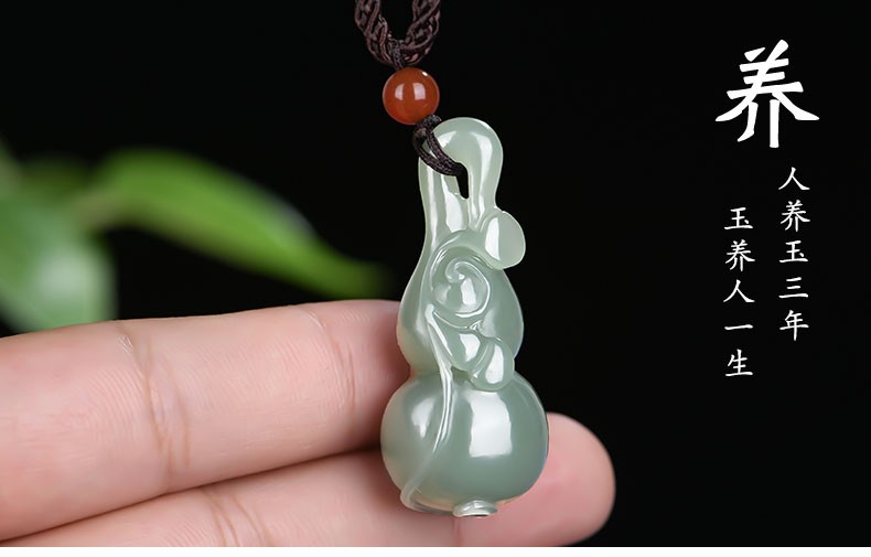 玉等我和田玉葫芦玉吊坠男女士款玉坠玉石玉牌玉佩玉挂坠