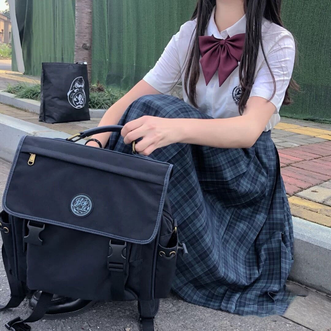 楚笙记海苔jk制服套装日系学生正统格裙制服水手服百褶裙学院半身裙格