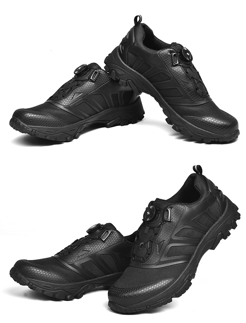 3515强人休闲鞋自动扣男士低帮运动跑步鞋户外徒步鞋 38