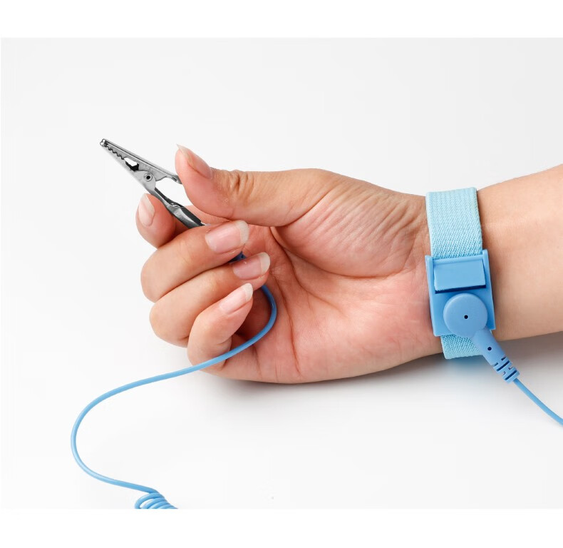 锋上防静电手环腕带手腕带有线静电防护工作接地线防静电手环