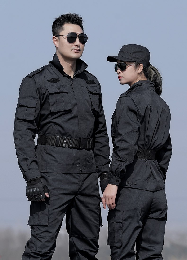 盾郎保安服春装作训服套装男战术耐磨特训服物业安保