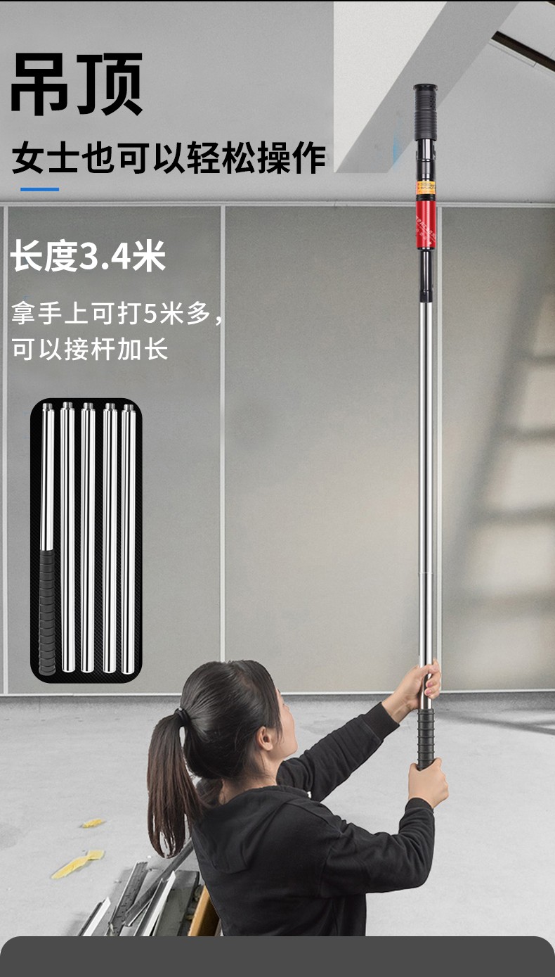 吊顶神器射钉枪消音炮钉机水线管安装打钉枪射钉器木工装修神器炮钉枪