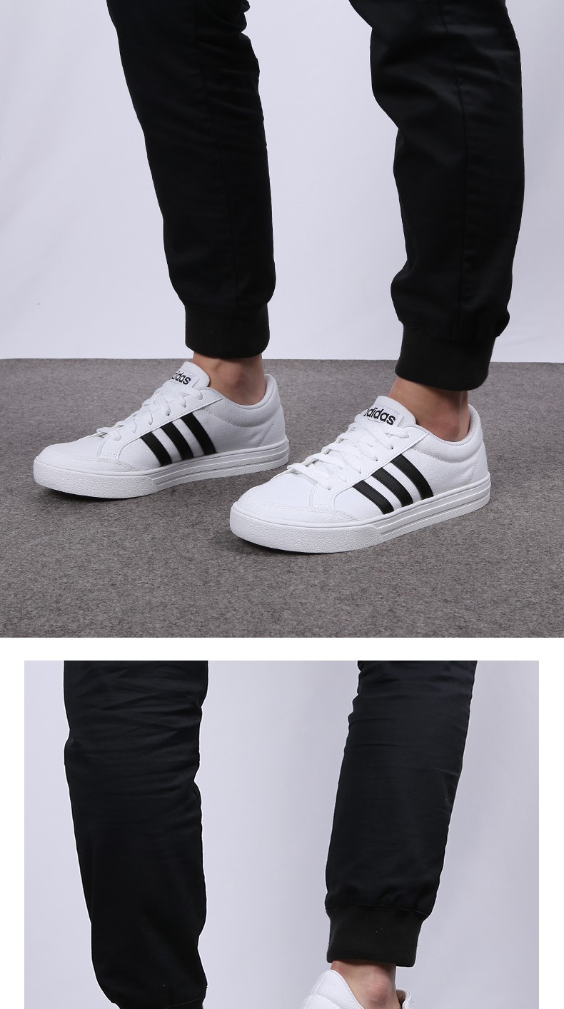adidas阿迪达斯官网男鞋2022夏季新款板鞋vs set耐磨防滑透气低帮百搭