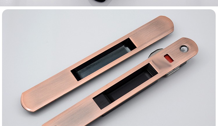 崇朝cz推拉门锁钩锁移门锁钩阳台浴室门平开双面铝合金门玻璃带钥匙