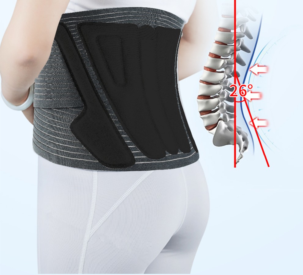 日本康慕软骨支撑护腰带保暖自发热腰间盘突出腰肌劳损束腰收腹带健身