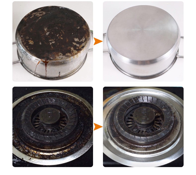 康巴赫 厨具不锈钢清洁膏洁亮膏清洁剂去污除锈去污膏锅底黑垢去除剂