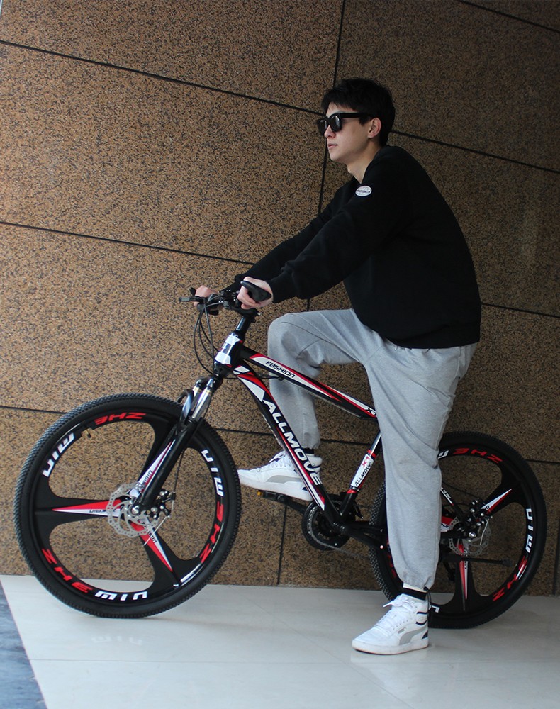 山地车自行车男越野变速双减震轻便单车赛车24寸26学生成人女青少年