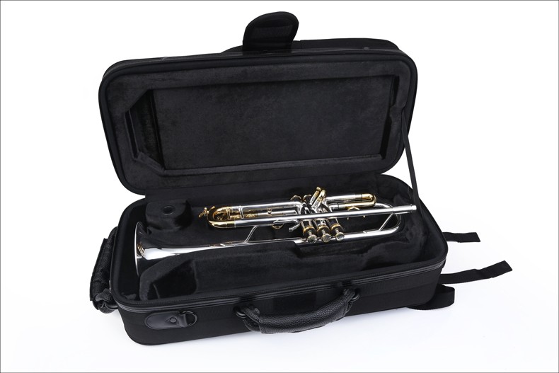 kuno/九野小号乐器箱包帆布背包双肩背手提箱子盒子乐器盒防水【图片