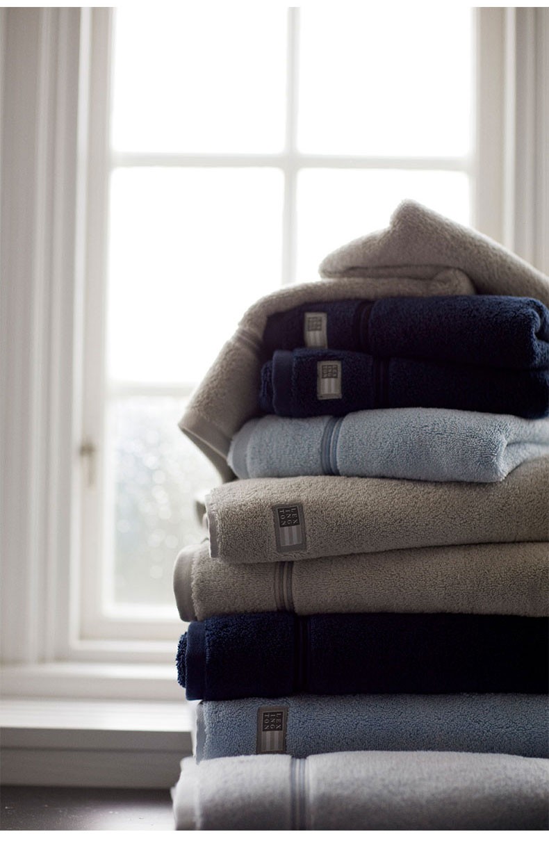 莱克星敦(lexington) 葡萄牙进口毛巾纯棉舒适简约家用毛巾洗脸巾