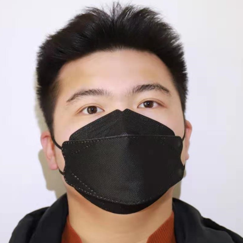 口罩胖子男士n95特大号胖人大脸专用n 95大码kf加大防n95脸罩 3d款l码