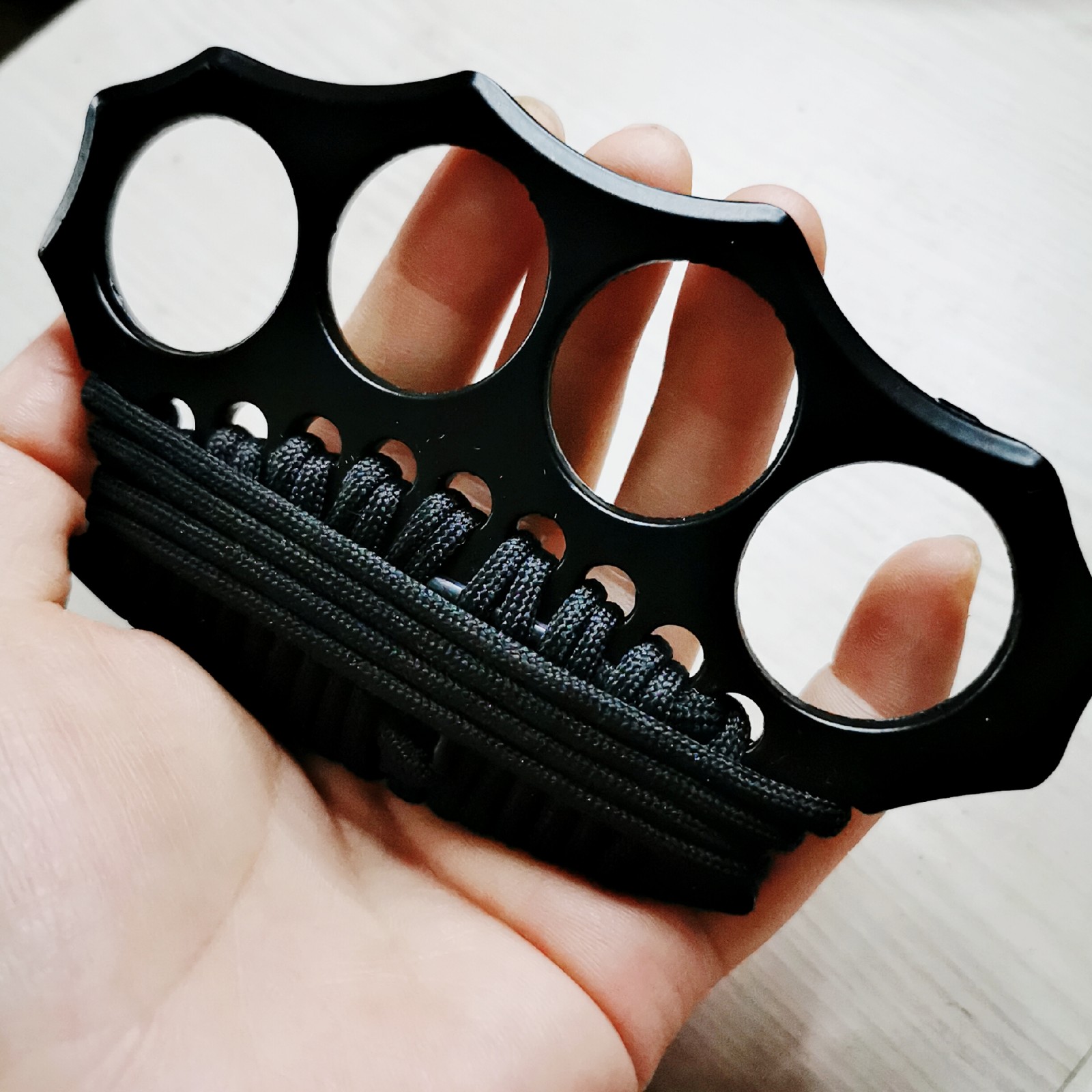 指虎玻纤虎指拳套四指防身手撑子戒指环防卫手扣拳