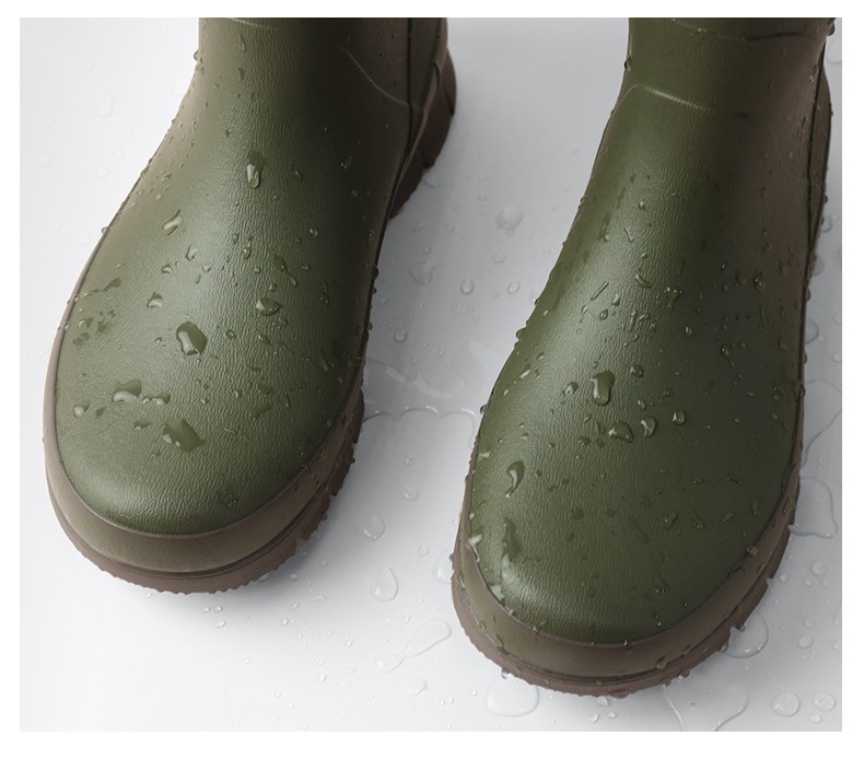 jollywalk非常行雨鞋男士水鞋轻量雨靴男款高筒防水耐磨加厚橡胶防滑