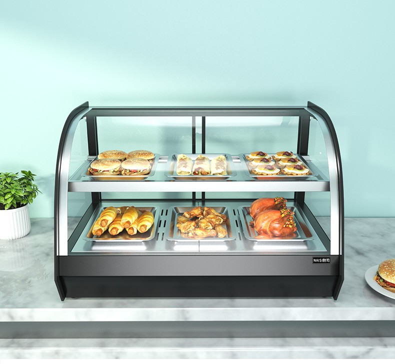 保温柜 陈列保温柜汉堡店早餐保温展示蛋挞炸鸡保温柜商用小型加热