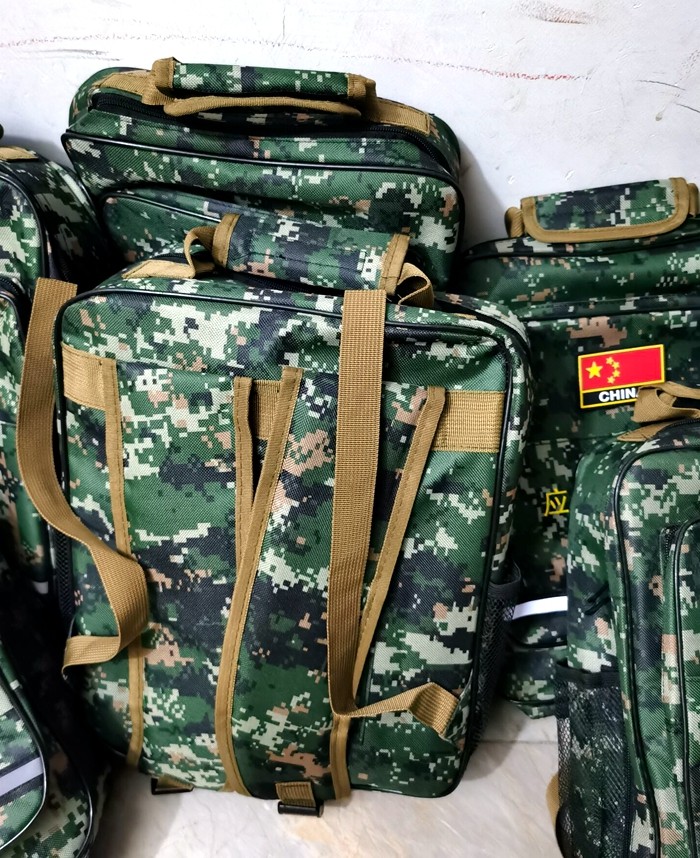 战备应急包迷彩应急救援包72小时人防应急包人民防空消防护林员生存