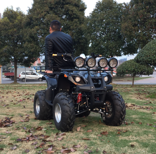 定制 全地形沙滩车四轮越野摩托车驱电动轴汽油成双自动型山地 电动版