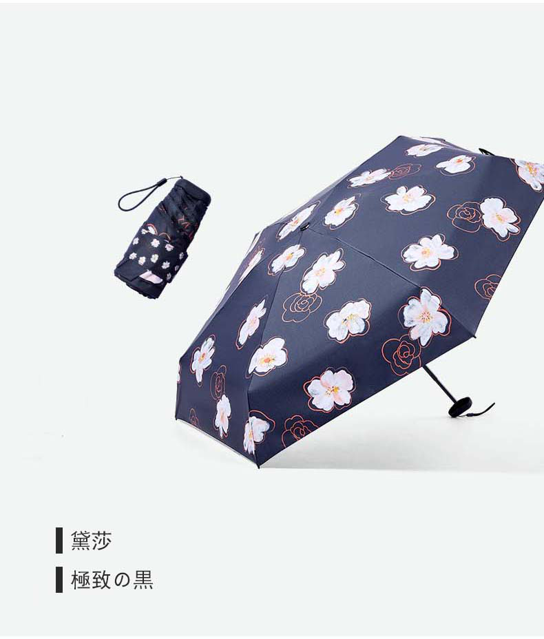 香港香蕉伞bananakiu太阳伞防晒伞小黑伞折叠晴雨伞遮阳伞女防紫外线