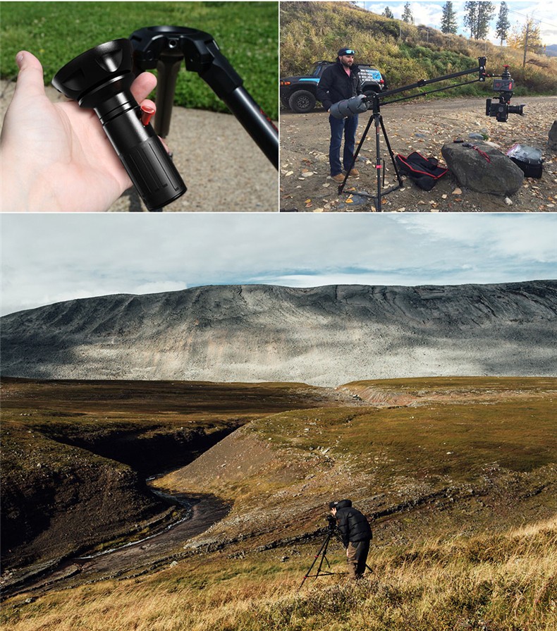 印迹(ifootage)野牛t5s/t7s三脚架 碳纤维稳固专业摄影摄像 高承重 t7