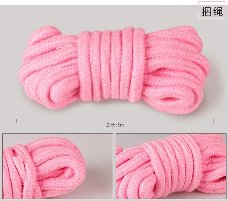 情趣捆绑绳子口球口塞情趣手铐皮鞭sm情趣套装7件套情趣道具另类玩具