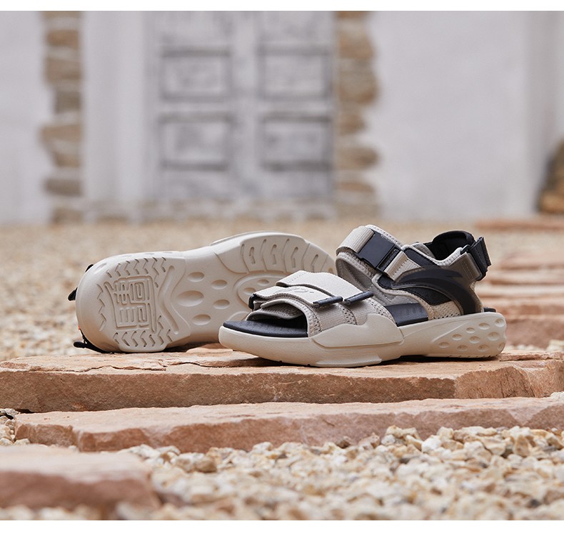 安踏c37凉鞋男2021夏新品运动休闲鞋外穿户外软底凉拖舒适沙滩鞋运动