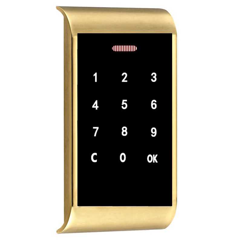 掌柜电子密码柜锁文件柜密码锁更衣柜桑拿锁寄存柜数字密码锁银色