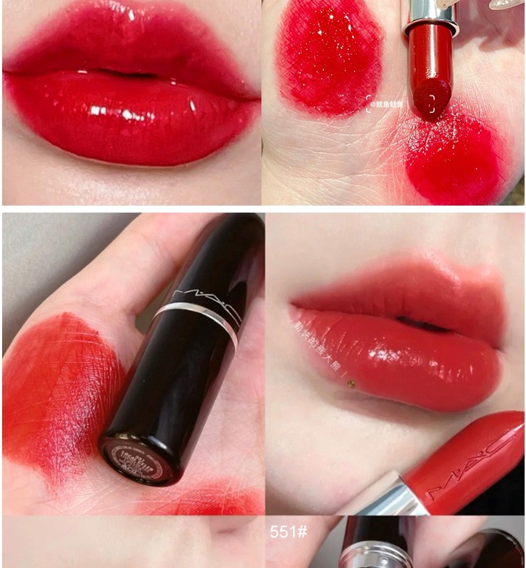 【女王节礼物】mac魅可口红子弹头春日夜樱花水漾女王节棒棒糖系列子