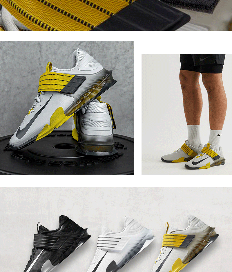 耐克nikesavaleos稳定缓震轻量男士举重鞋多功能训练鞋红色cv