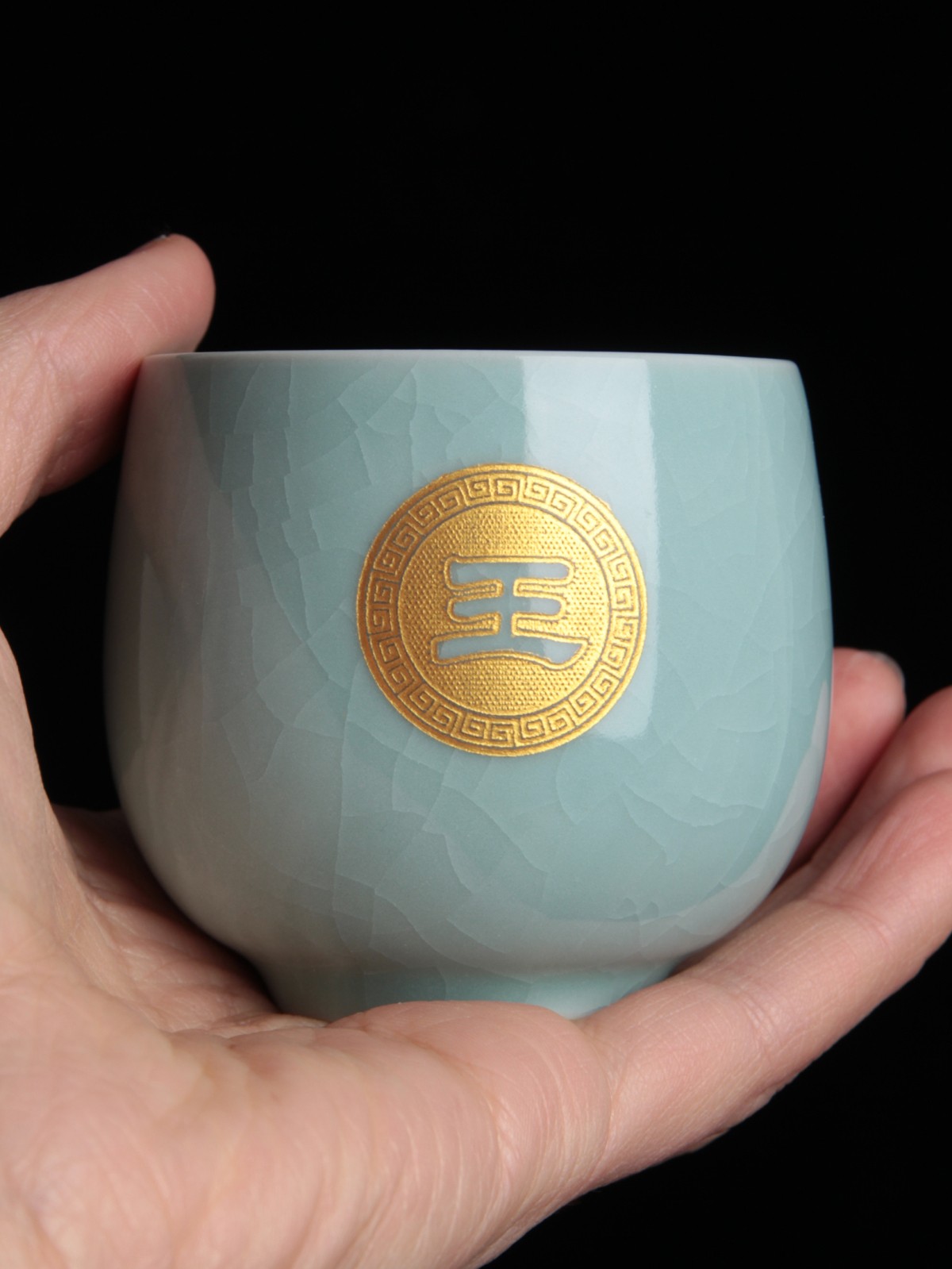 简匠杨聚斌可定制汝窑鹅蛋杯素杯定制