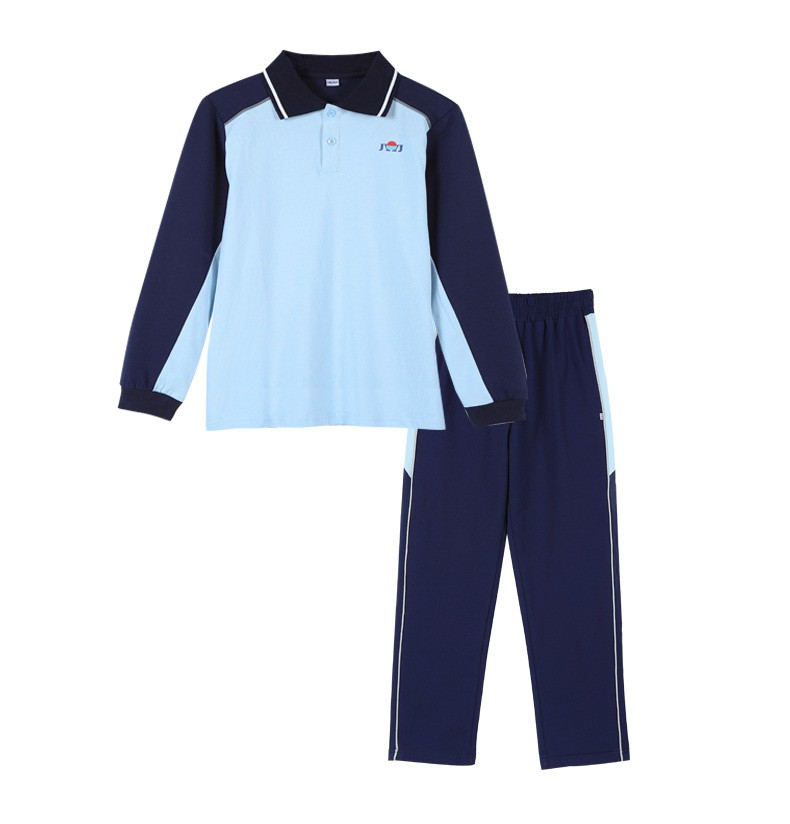 米兔果学生服夏季珠海市金湾区小学生校服男生女生短袖夏装套装统一