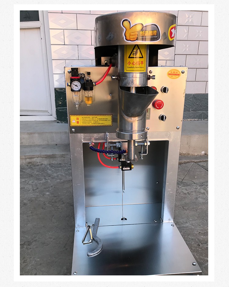 烤面筋成型机商用全自动螺旋缠绕小型电动面筋卷切花制作加工机器