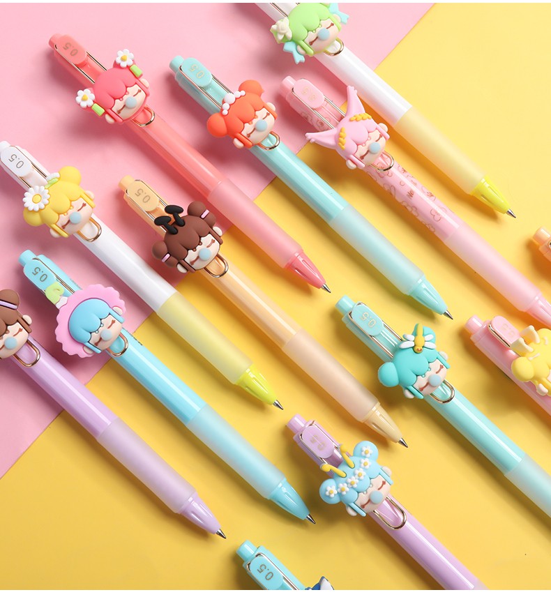 晨光盲盒中性笔学生奖品签字笔盲袋5件套多款可选57512大英博物馆盲盒