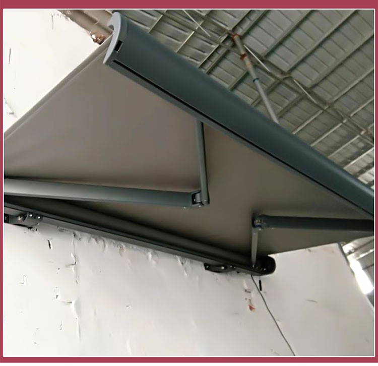 包上门安装eqe定制新款电动遮阳棚伸缩式折叠雨棚户外庭院阳台防雨