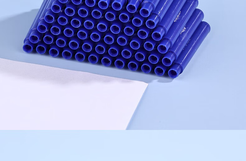 罗氏热可擦墨囊钢笔小学生通用34mm通用可替换魔力擦纯蓝色墨胆蓝色