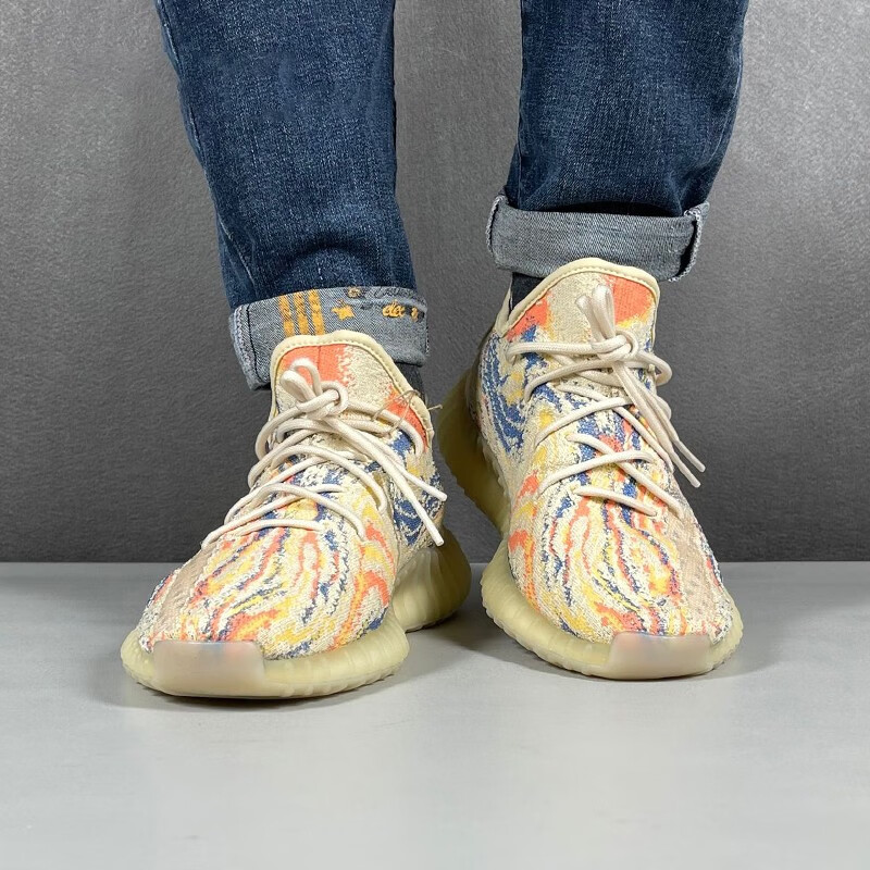 yeezy boost 350 v2椰子350男女休闲跑步鞋情侣运动鞋子 芝麻美洲限定