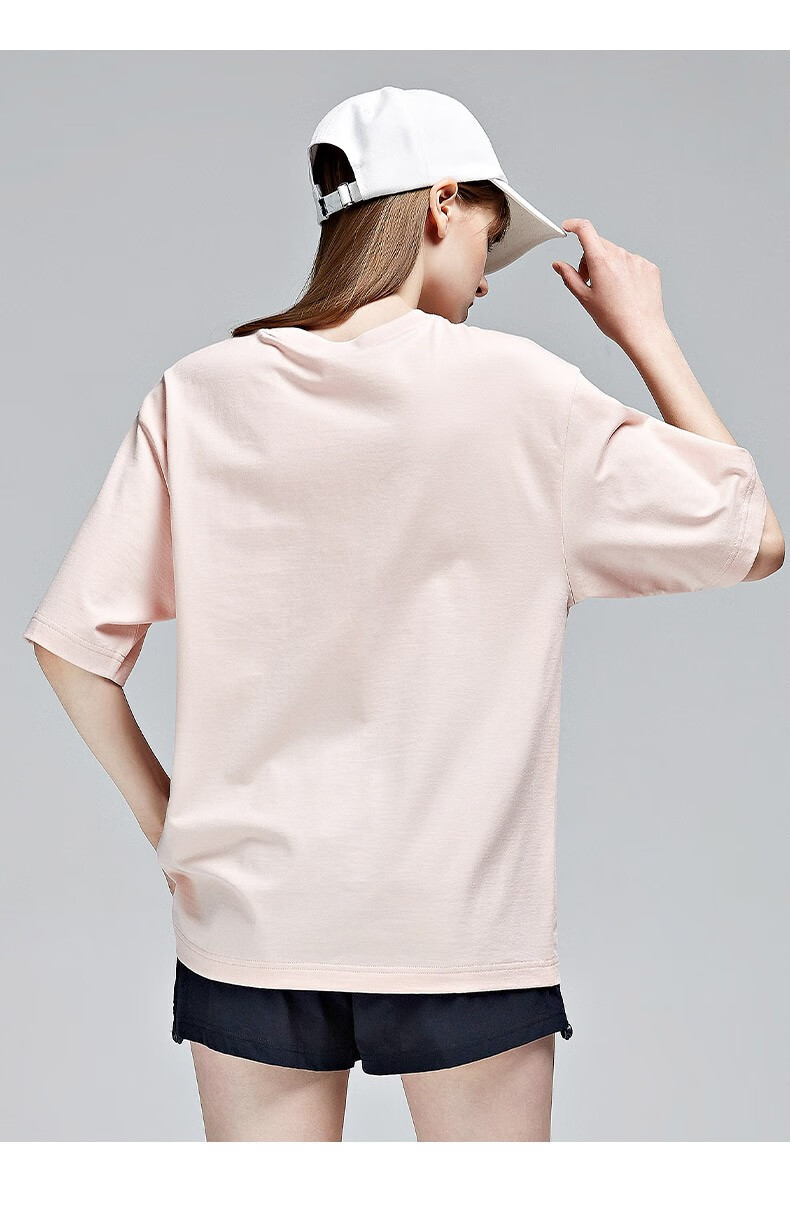 kappa卡帕短袖2021新款女落肩短袖休闲运动t恤夏季宽松半袖k0b42td91d