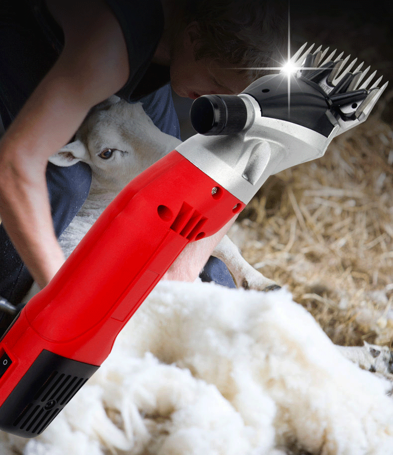 电动羊毛剪刀 剪羊毛的电推子 羊毛剪子电动推子大功率电动剪毛机