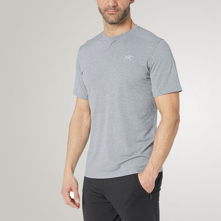 arcteryx始祖鸟kademhenleysst恤男户外圆领速干短袖亨利衫b4binary