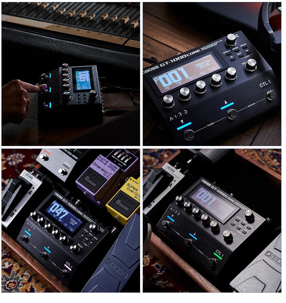 bossgt1me80gt100gt1000core电吉他综合效果器me80效果器