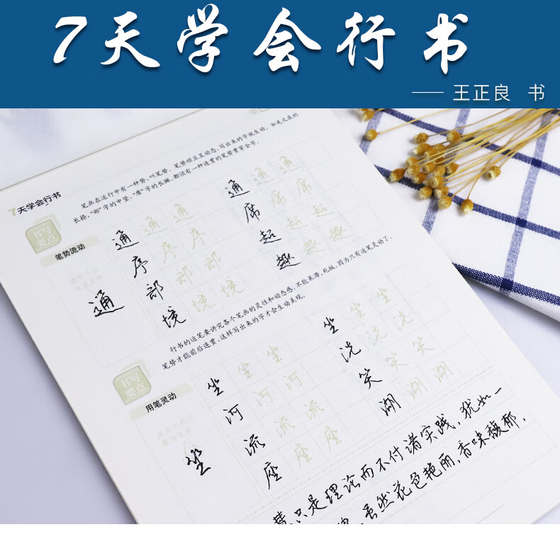 《7天学会行书》编者:王正良【摘要 书评 试读】- 京东图书