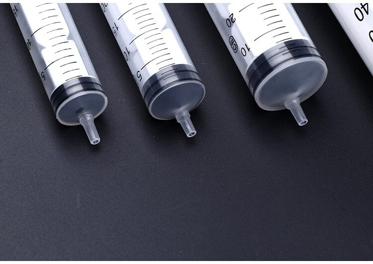 一次性塑料注射器大号超大容量针管流食助推喂食器针筒抽墨水机油 50