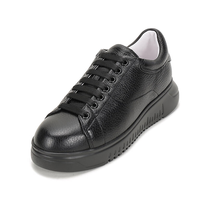 男鞋emporio armani 阿玛尼 男士皮革系带休闲运动鞋皮鞋 x4x159 xf