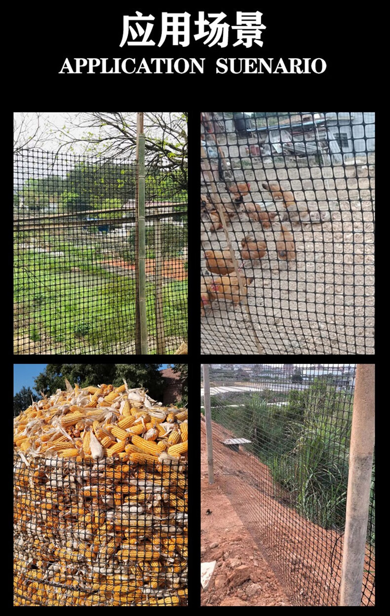 塑料网格围栏防护养殖菜园栅栏户外拦鸡网子圈玉米漏粪脚垫养鸡围栏网