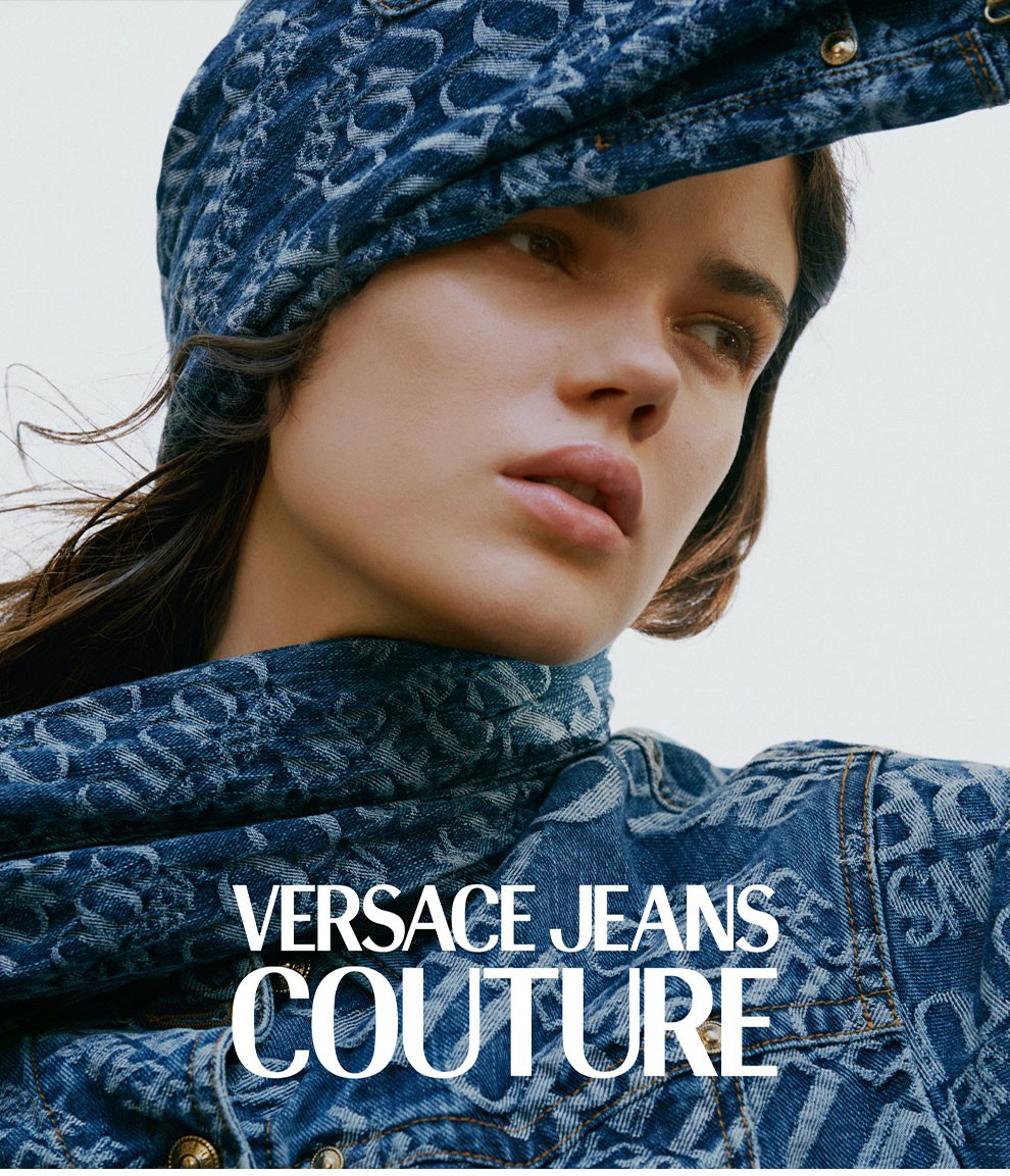 versace jeans couture范思哲(副线) 女士字母刺绣套头卫衣 xl【图片 