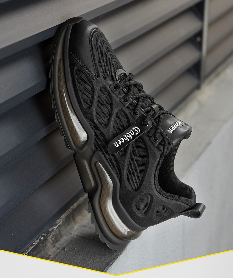 卡宾老爹鞋简约男鞋休闲鞋软底透气运动休闲鞋春季新款百搭鞋子男