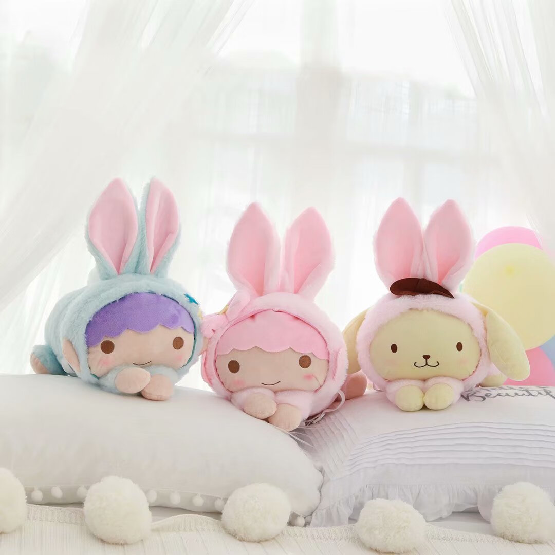 玉兔狗毛绒玩具公仔可爱兔子玩偶床上少女心抱枕娃娃礼物 变身玉兔狗