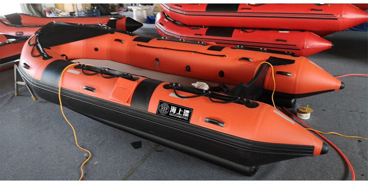 免安装激流救生艇防汛m型底橡皮艇抗洪救援冲锋舟 420m型底救生艇品牌